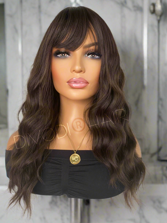 Bridgette-Dark Brown-Non-Lace Wig