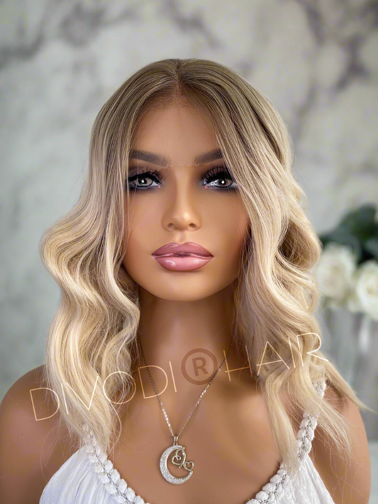 Coco-Ombre Blonde Futura Fiber (13x3) Lace Front Wig