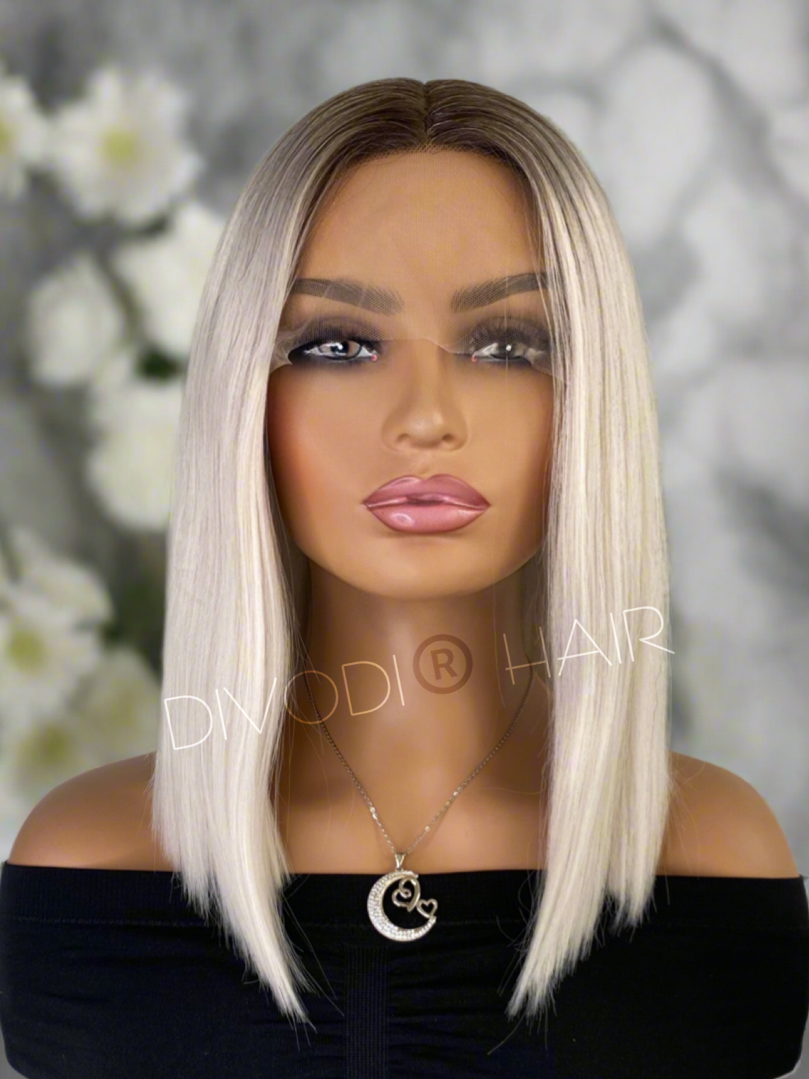 Sadie-Platinum Blonde T-Part Lace Front Wig