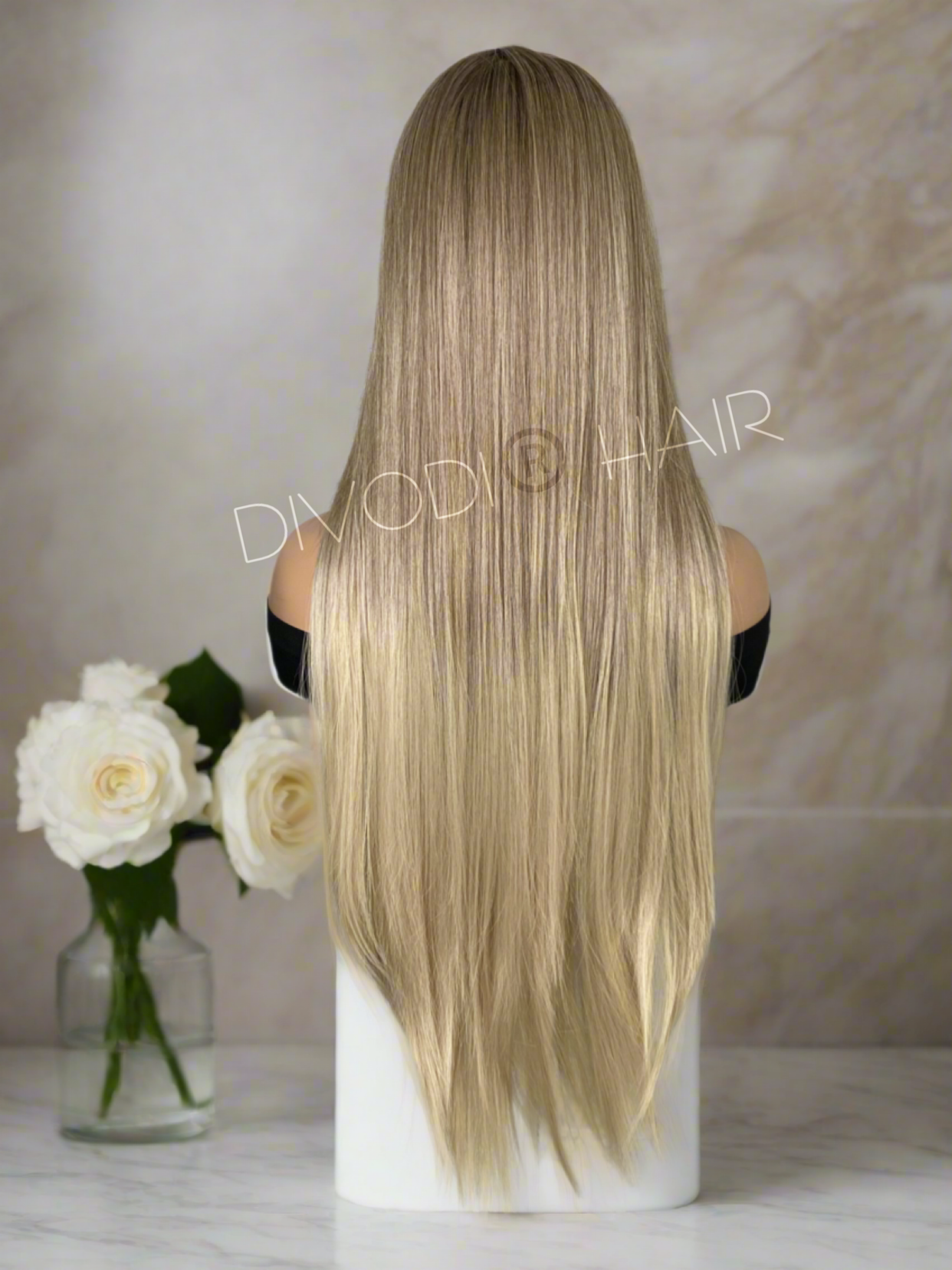 Alicia-Ombre Dark Blonde-T-Part Lace Front Wig