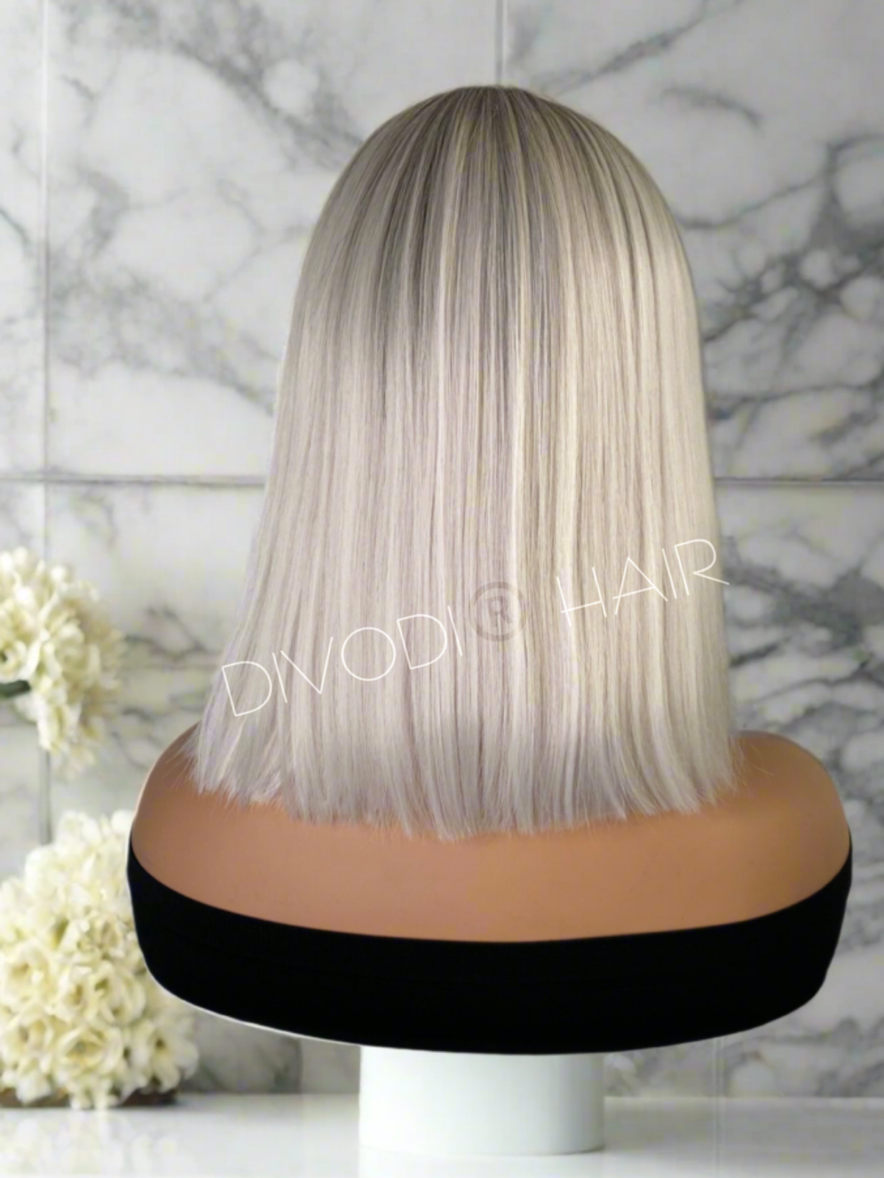 Sadie-Platinum Blonde T-Part Lace Front Wig