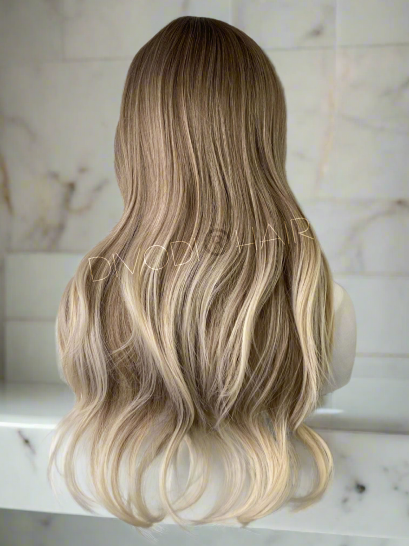 June-Blonde Balayage Non-Lace Wig