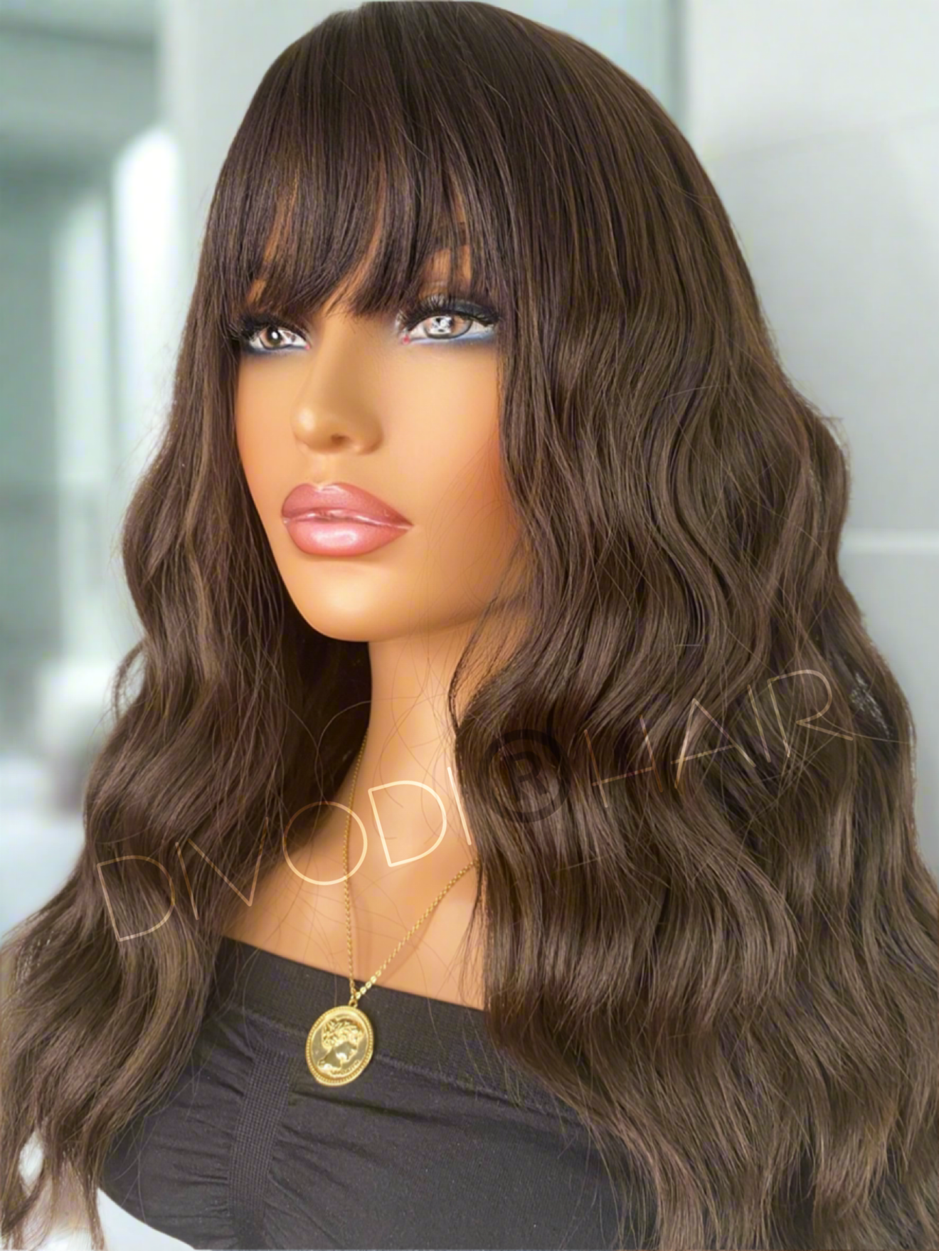 Bridgette-Dark Brown-Non-Lace Wig