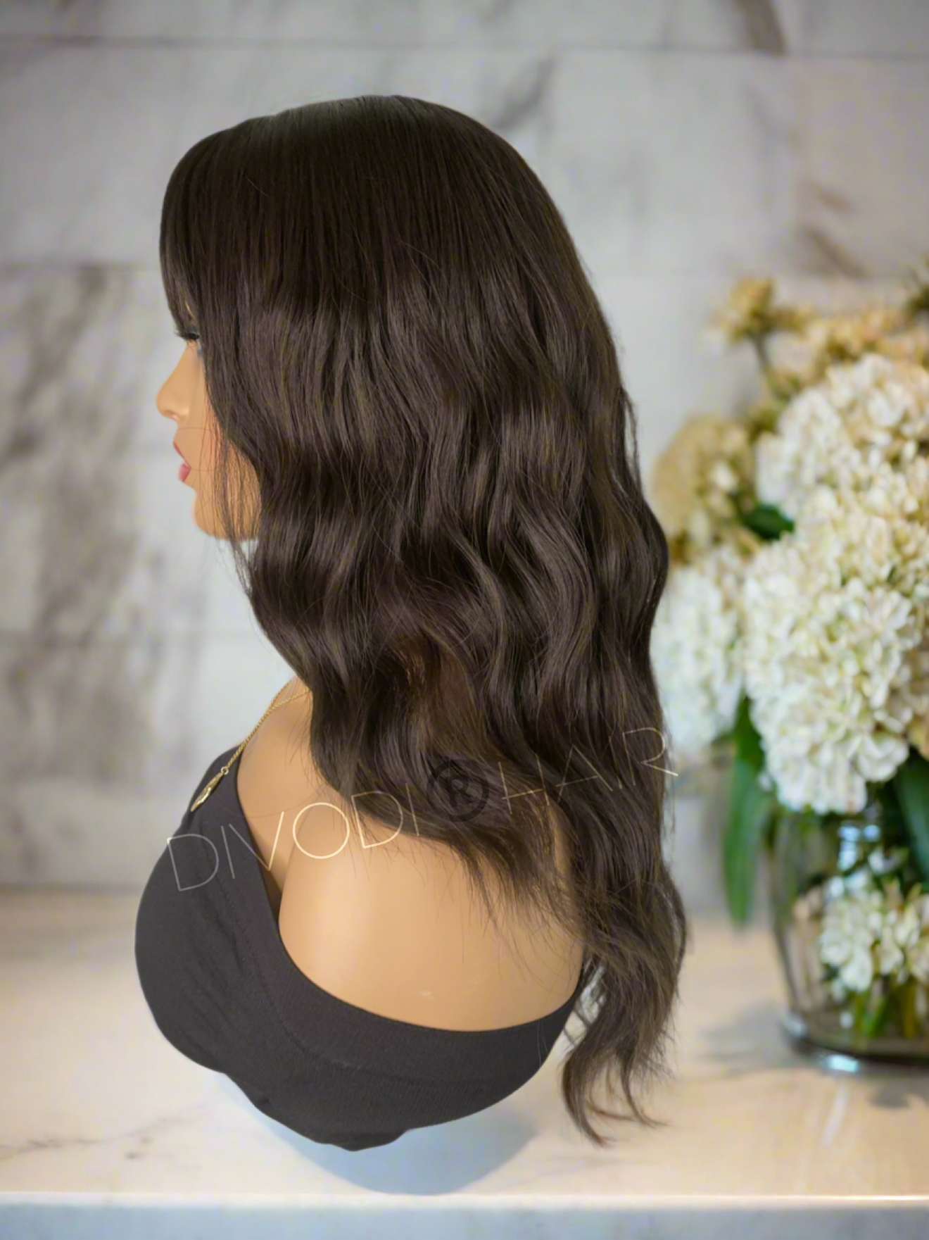 Bridgette-Dark Brown-Non-Lace Wig