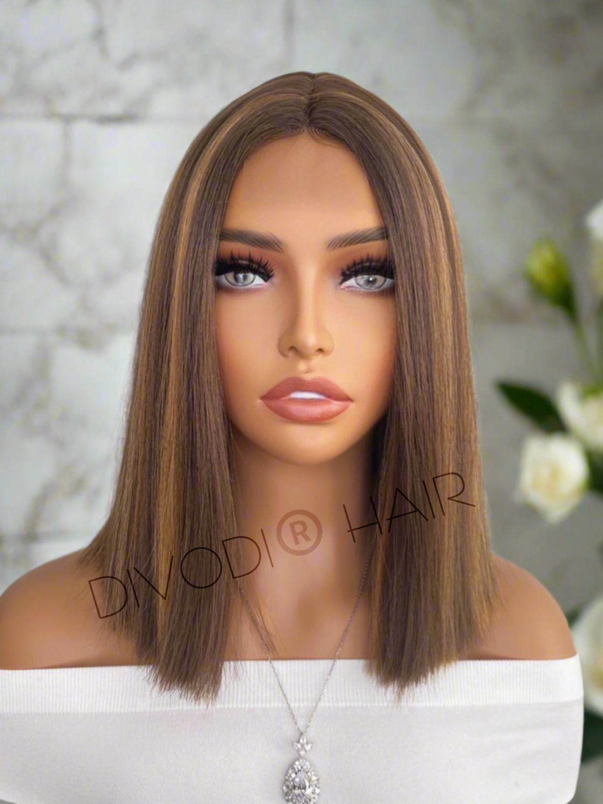 Sophia-Brown Small Lace Front Wig