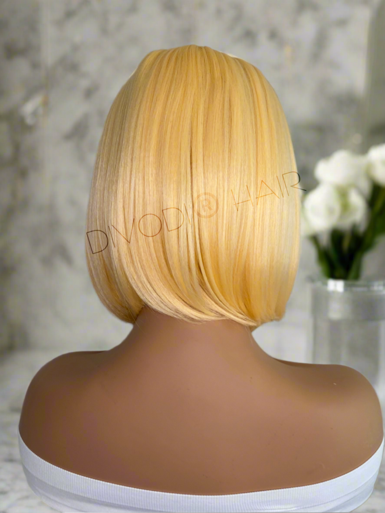 Rio-Light Orange/Yellow Blonde Futura Fiber T-Part Lace Front Wig