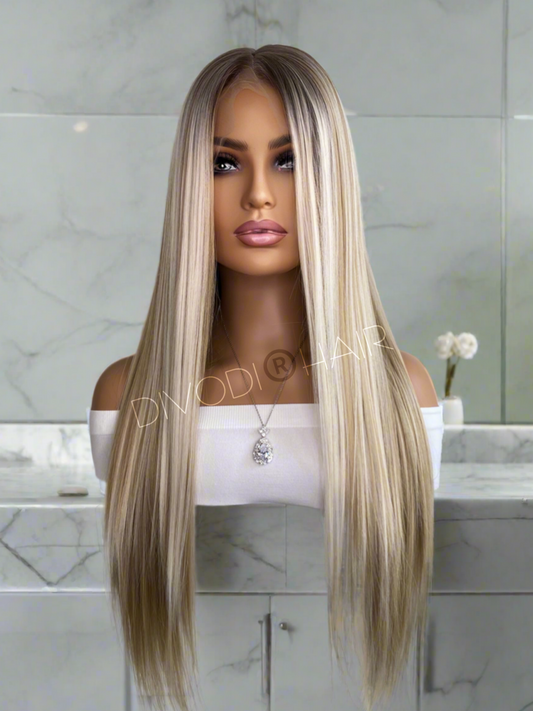 Nicole-Ombre Blonde (13x6) Lace Front Wig