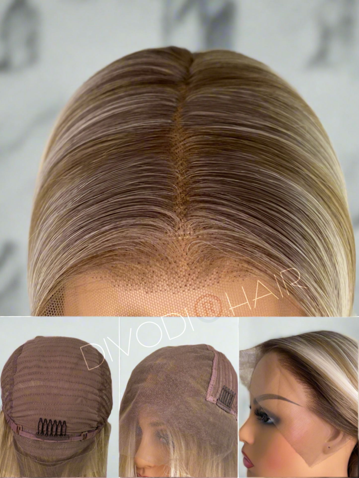 Nicole-Ombre Blonde (13x6) Lace Front Wig