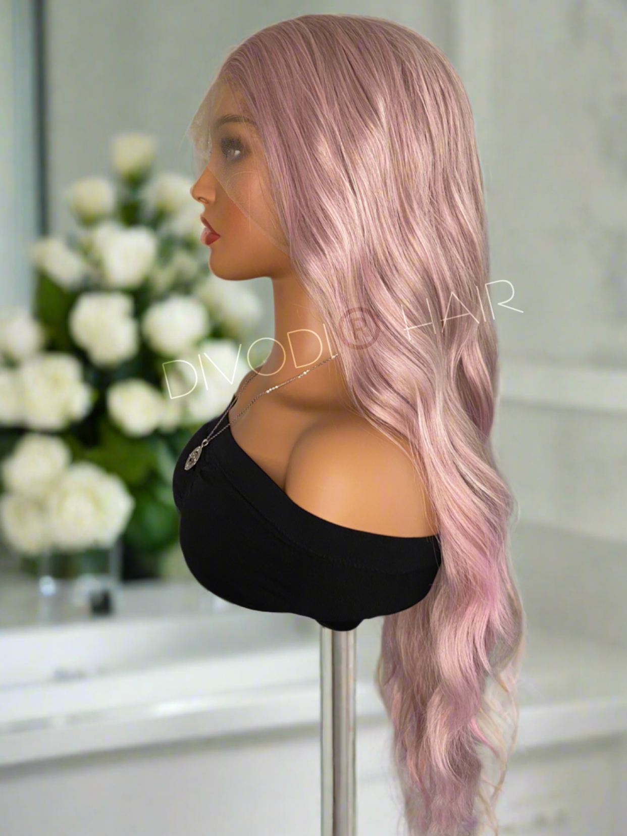 Alina-Ombre Pink/Pastel Blend-(13x3) Lace Front Wig