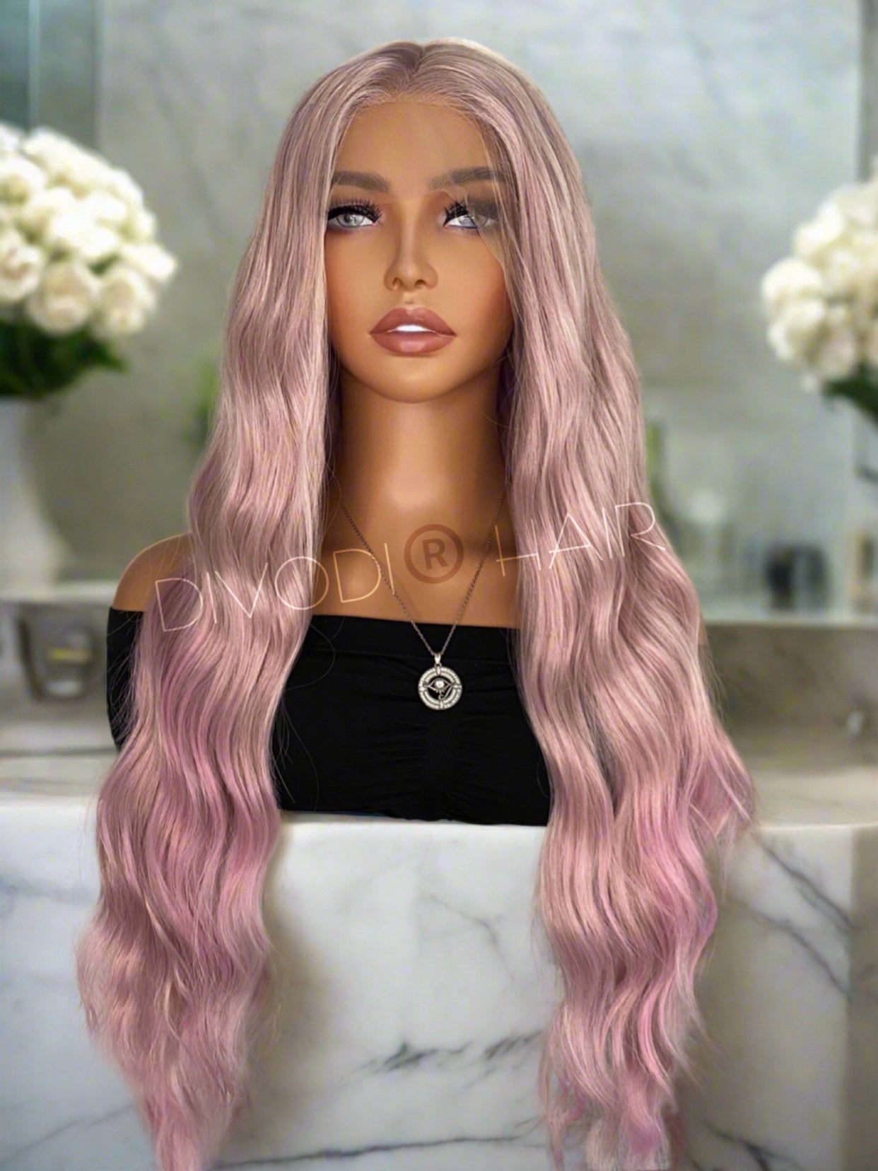 Alina-Ombre Pink/Pastel Blend-(13x3) Lace Front Wig